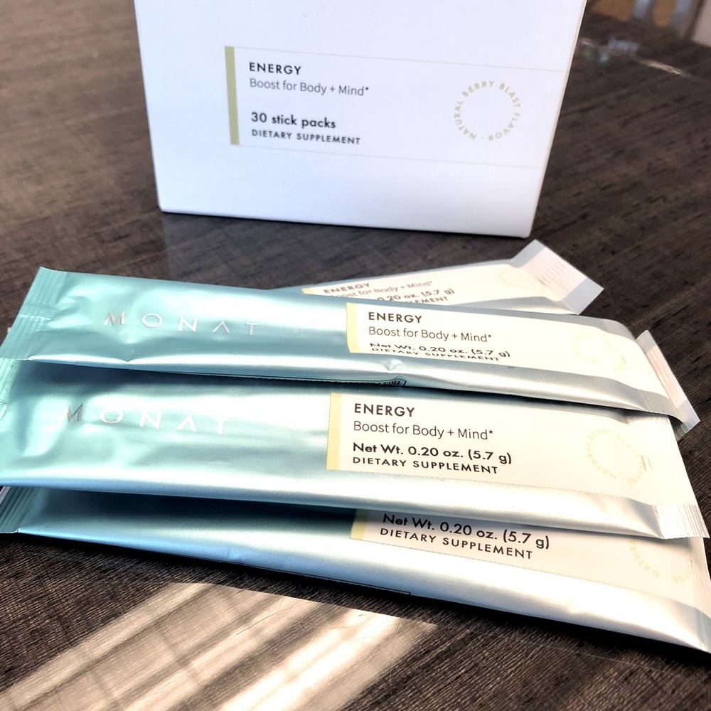 Monat energy stick packs
